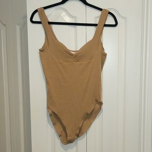 Tan bodysuit